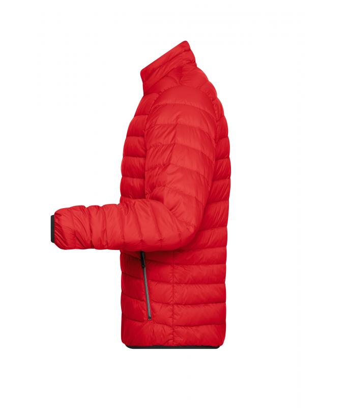 Men Men's Down Jacket Red/silver 8497