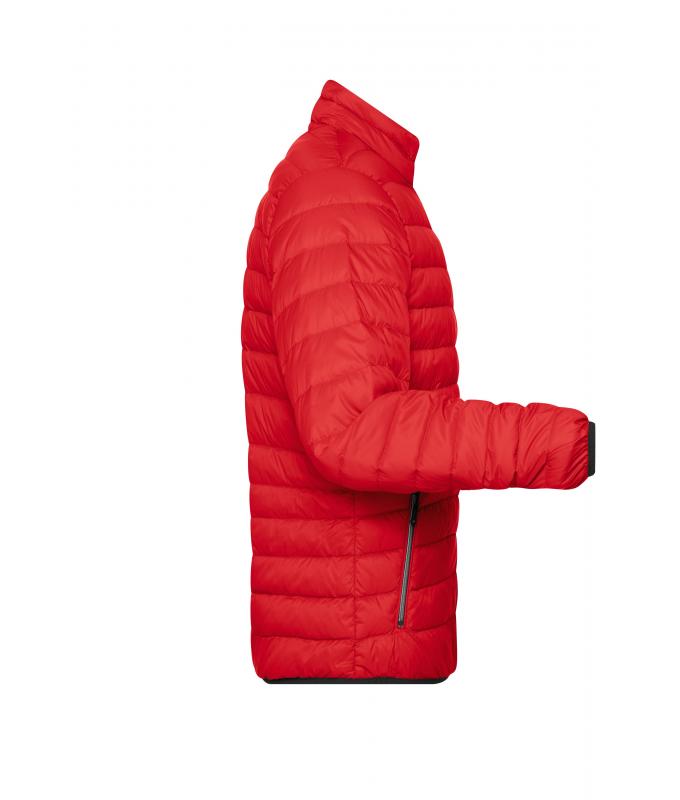 Men Men's Down Jacket Red/silver 8497