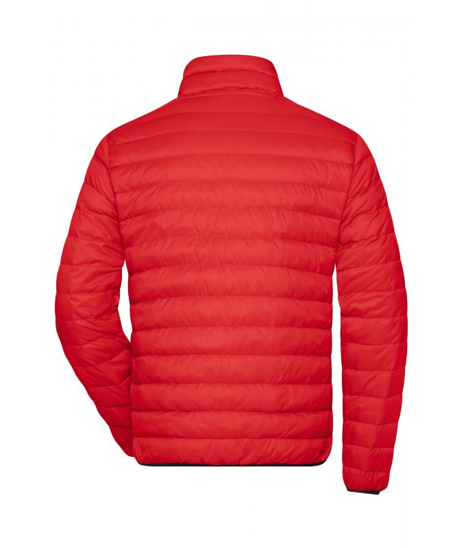 Men Men's Down Jacket Red/silver 8497