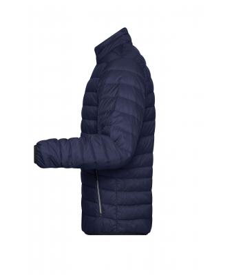 Homme Veste en duvet homme Marine/argent 8497
