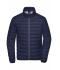 Homme Veste en duvet homme Marine/argent 8497