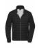 Homme Veste en duvet homme Noir/argent 8497