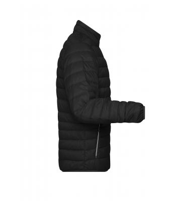 Homme Veste en duvet homme Noir/argent 8497