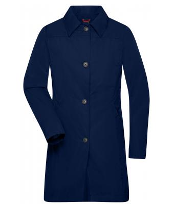 manteau court femme bleu