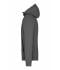 Herren Men's Hooded Jacket Dark-melange 8613
