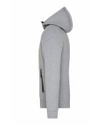 Herren Men's Hooded Jacket Light-melange 8613