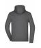 Men Men's Hooded Jacket Dark-melange 8613