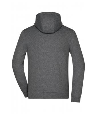 Heren Men´s Hooded Jacket Donker-melange 8613