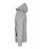 Heren Men´s Hooded Jacket Licht melange 8613