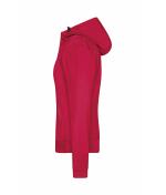 Ladies Ladies' Hooded Softshell Jacket Red/black 8614