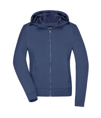 Damen Ladies' Hooded Softshell Jacket Navy/navy 8614