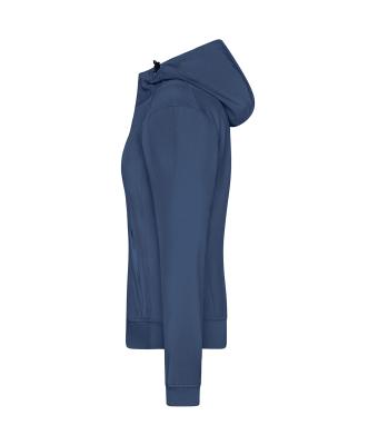 Dames Ladies´ Hooded Softshell Jacket Navy/navy 8614