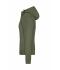 Ladies Ladies' Hooded Softshell Jacket Olive/camouflage 8614