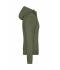 Ladies Ladies' Hooded Softshell Jacket Olive/camouflage 8614