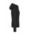 Damen Ladies' Hooded Softshell Jacket Black/black 8614