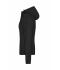 Dames Ladies´ Hooded Softshell Jacket Zwart/zwart 8614