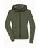 Dames Ladies´ Hooded Softshell Jacket Olijf/camouflage 8614