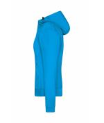 Femme Veste à capuche softshell femme Bleu/noir 8614