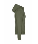 Femme Veste à capuche softshell femme Olive/camouflage 8614