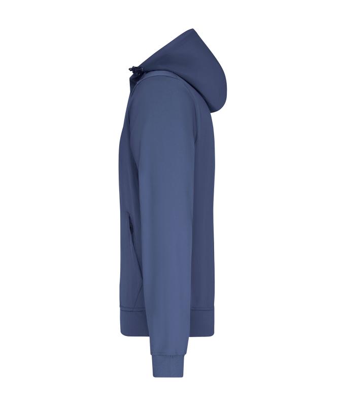 Men Men's Hooded Softshell Jacket Navy/navy 8618