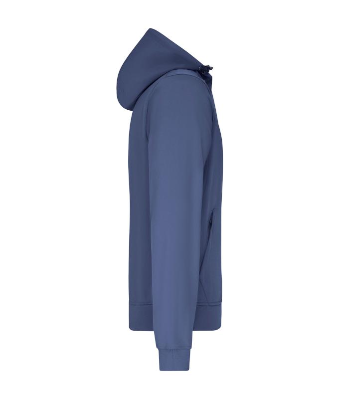 Men Men's Hooded Softshell Jacket Navy/navy 8618