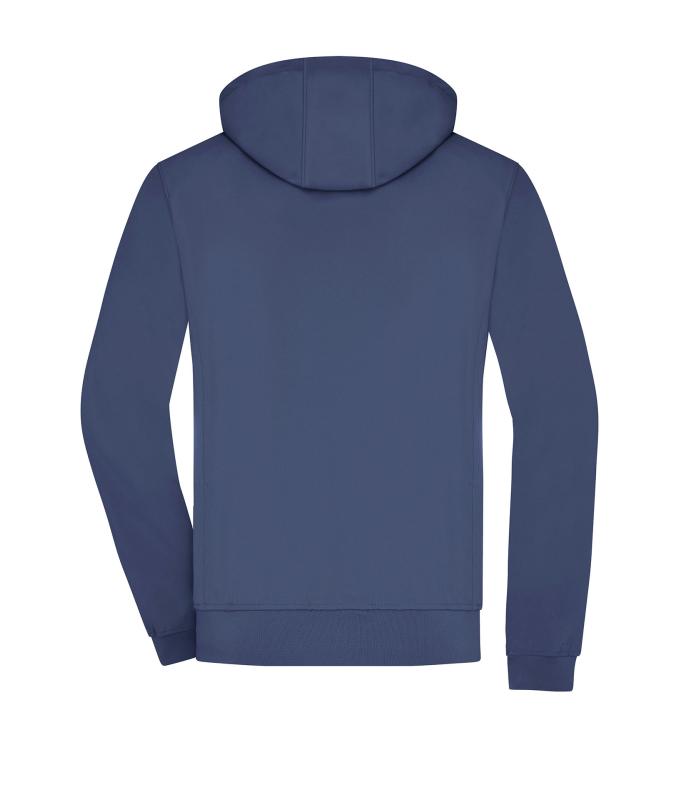 Men Men's Hooded Softshell Jacket Navy/navy 8618