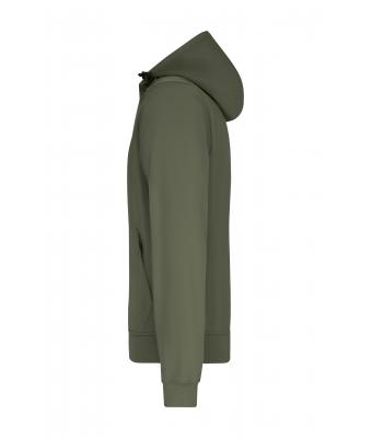 Heren Men´s Hooded Softshell Jacket Olijf/camouflage 8618