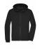 Herren Men's Hooded Softshell Jacket Black/black 8618