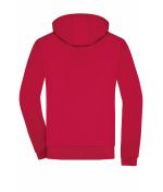 Herren Men's Hooded Softshell Jacket Red/black 8618