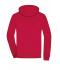 Herren Men's Hooded Softshell Jacket Red/black 8618