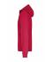 Heren Men´s Hooded Softshell Jacket Rood/zwart 8618