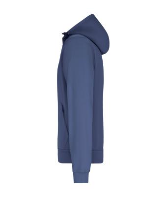 Homme Veste à capuche softshell homme Marine/marine 8618