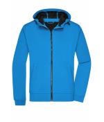 Homme Veste à capuche softshell homme Bleu/noir 8618