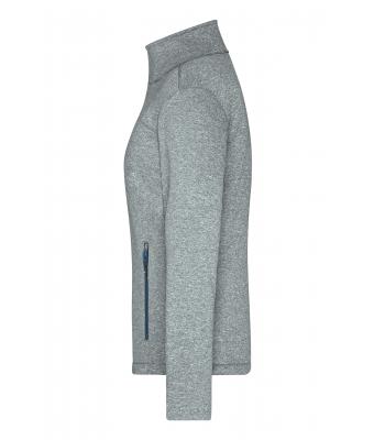 Ladies Ladies' Softshell Jacket Dark-melange/royal 8615