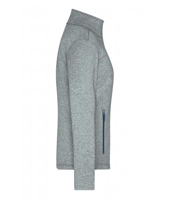 Ladies Ladies' Softshell Jacket Dark-melange/royal 8615