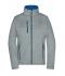 Ladies Ladies' Softshell Jacket Dark-melange/royal 8615