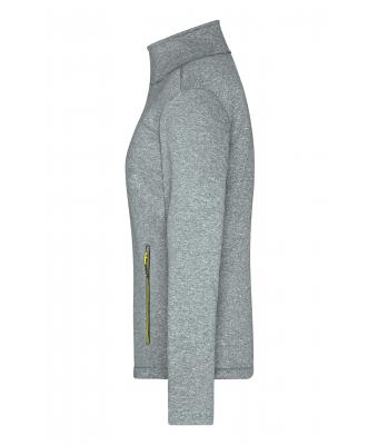 Ladies Ladies' Softshell Jacket Dark-melange/yellow 8615