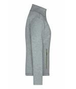 Ladies Ladies' Softshell Jacket Dark-melange/yellow 8615