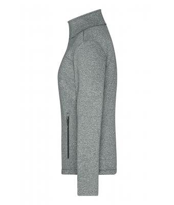 Dames Ladies´Softshell Jacket Donker-melange/zwart 8615