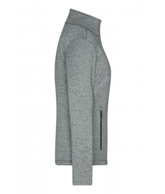 Dames Ladies´Softshell Jacket Donker-melange/zwart 8615