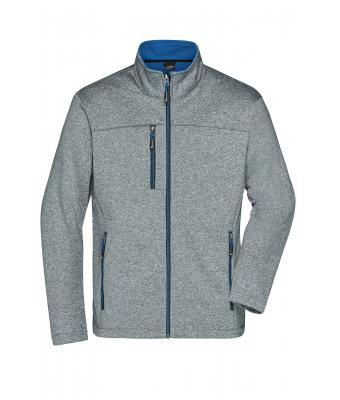 Heren Men´s Softshell Jacket Donker-melange/royal 8619