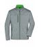 Heren Men´s Softshell Jacket Donker-melange/groen 8619