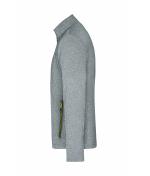 Herren Men's Softshell Jacket Dark-melange/yellow 8619