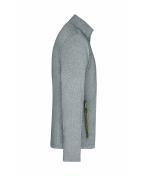 Herren Men's Softshell Jacket Dark-melange/yellow 8619