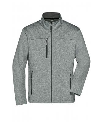 Heren Men´s Softshell Jacket Donker-melange/zwart 8619