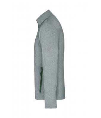 Heren Men´s Softshell Jacket Donker-melange/groen 8619