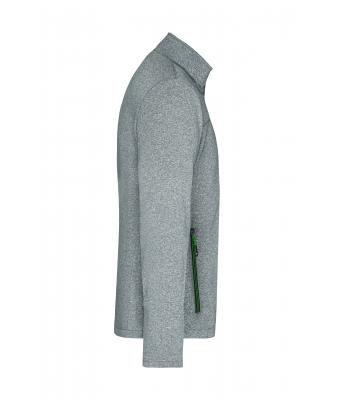 Heren Men´s Softshell Jacket Donker-melange/groen 8619