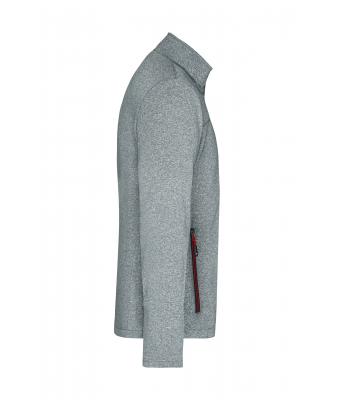 Heren Men´s Softshell Jacket Donker-melange/rood 8619