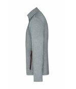 Herren Men's Softshell Jacket Dark-melange/red 8619