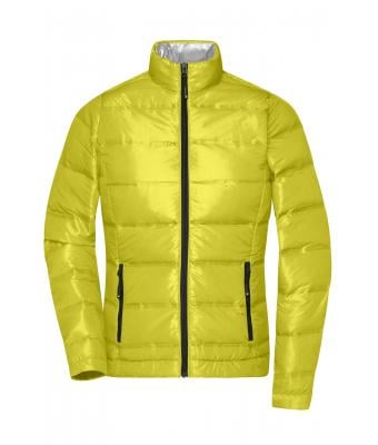 Ladies Ladies' Down Jacket Yellow/silver 8620